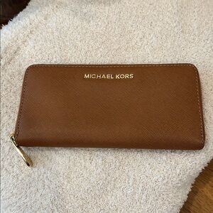 Michael Kors Large Saffiano Leather Wallet